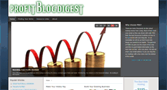 Desktop Screenshot of profitblogdigest.com
